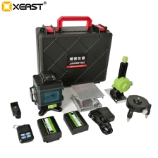 Chine 2019 XEAST 3 / 4D faisceau de haute précision vert 12/16 lignes niveau infrarouge lumière ligne sticker mural autocollants fabricant