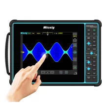 Cina Smart Tablet Oscilloscope MICSIG Upgraded to STO1004 from STO1104C 100HZ 1G Sa/S  Digital 4 Channels 8GB memory APP Control produttore