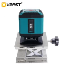 الصين XEAST ميني المحمولة الأخضر 5 خطوط 4H1V الذاتي التسوية 360 درجة تبليط الطابق الليزر المستوى الصانع