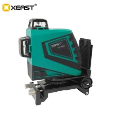 China XEAST Professional nível 12Lines 3D Nível de Laser de Nível de Laser de Auto-Nivelamento 360 laser Verde Linha de Feixe de Laser 532nm, 30mw fabricante