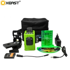 Chine XEAST XE-61A 12 line laser level 360 Self-leveling Cross Line 3D Laser Level Green mode2 fabricant