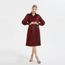 China Ein loses Revers-Kleid China ODM Hersteller