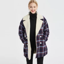 Китай Классическая клетчатая куртка для женщин производителя