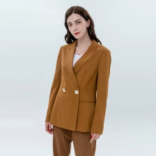 Китай Классический женский пиджак с пуговицами спереди производителя