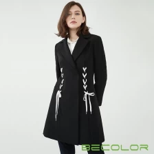 中国 リボンコート中国サプライヤーと襟襟 メーカー