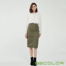 China Ladies Fitted High Waist Skirt Chinese Manufacturer manufacturer