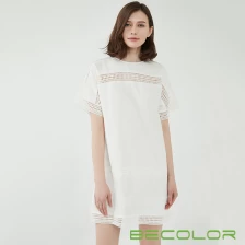 China Women Dress with Crochet Panel China Supplier manufacturer