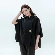 China Women Winter Jacket with Dolman Sleeves manufacturer