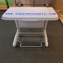China Chrome Medical Hamper Stand with Stainless Steel manufacturer