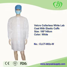 China Disposabl Breathable Lab Coat manufacturer