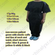 China Disposable Nonwoven Medical Patient Gown manufacturer