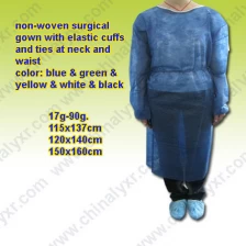 China Disposable Nonwoven Sterile Surgical Gown manufacturer