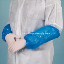 China Disposable PE Plastic Sleeve Cover Made by Machine manufacturer