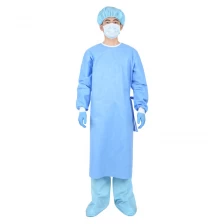 China Disposable SMS Waterproof Surgical Gowns manufacturer