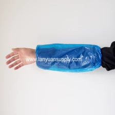 China Disposable waterproof PE plastic sleeve cover/oversleeves manufacturer