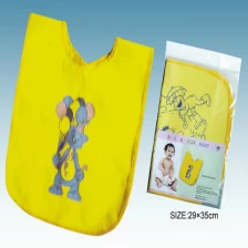 China Neck Tightness Can Be Adjusted Plastic Bib for Baby manufacturer