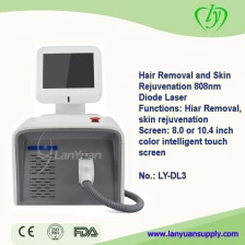 China Hair Removal and Skin Rejuvenation 808nm Diode Laser Machine manufacturer