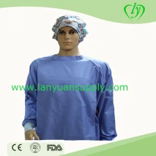 الصين تصميم جديد الطبية العباءات الجراحية الطبية للطبيب المتكررة استخدام ثوب الجراحية الصانع