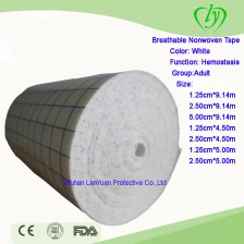 China LY Medical Dressing Non-woven Breathable Tape manufacturer