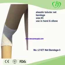 China Medizinische Versorgung Elastische Net Bandage in Hand und Ellenbogen verwendet Hersteller