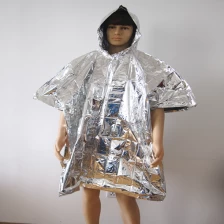 China Out Door Emergency Poncho with Hood Emergency Blanket manufacturer