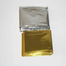China PET Waterproof Emergency blanket manufacturer