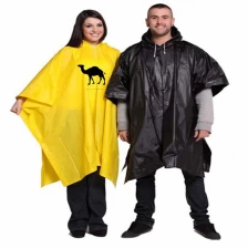 China PVC Rainwear Attached Hood With Drawstring manufacturer