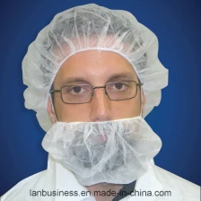 China Polypropylene Disposable PP Beard Cover/Beard Snoods/Beard Masks manufacturer