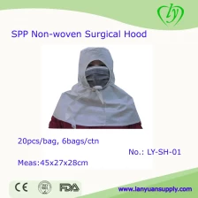 China SPP Non-woven Surgical Hood manufacturer