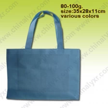 China Simple Style Foldable Shopping Bag with Two Long Handle manufacturer