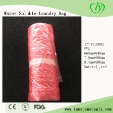 Chine Sac à linge soluble en eau rouge grossiste fabricant