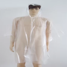 China With Handy Hood Transparent Plastic Rain Suit manufacturer