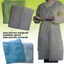 China Yellow Disposable Surgical Gown Nonwovens manufacturer