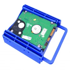 China 2.5 "SSD Case to 3.5" Aluminum mounting Adapter Bracket HDD Enclosure manufacturer
