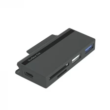 China 5 in 1 Type c hub Docking with Card Reader and USB Ports For Surface Go Type C Charging USB Hub manufacturer
