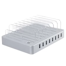 China 8 Multi-port USB Adapter Charging Station manufacturer