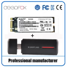 China Portable mini mobile hard disk box suitable for M. 2 (NGFF) SSD manufacturer