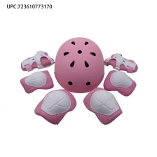 China Kiwivalley Kids Boys and Girls Outdoor Sports Protective Gear Safety Pads Set [Helmet Knee Elbow Wrist] for Rollerblades, Scooter, Skateboard, Bicycle, Rollerblades (Pink) manufacturer