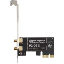 China PCIe Network card 300Mpbs Wireless Adapter PCI Express WIFI adapter with Realtek 8192CE for PC manufacturer