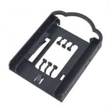 China high quality corner 2.5" to 3.5" plastic SSD hdd bracket manufacturer