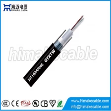 China 2-24 núcleos Uni-tubo de fibra óptica cabo GYXTW fabricante