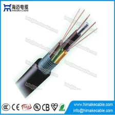 中国 2-288 芯松套层绞式轻铠装光缆GYTS 制造商