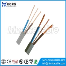 China BS6004 PVC isoliert und ummantelte Flachkabel elektrischen Draht 300/500V 450/750V Hersteller