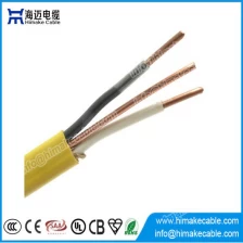 China Building wire PVC and Nylon insulation PVC jacket electric cable NM-B 600V manufacturer