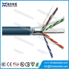 中国 屏蔽型FTP Cat6 电缆 CCA或纯铜导体 制造商