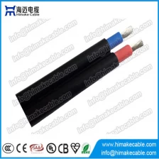 China Flat or round twin core Solar cable 2 PfG PV1-F 0.6/1KV manufacturer