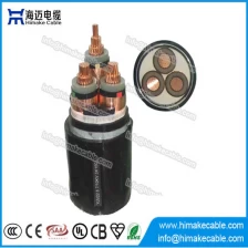 中国 MV 銅導体鋼テープ装甲電源ケーブル 26/35 kv 程度に電圧 3.6/6 kv メーカー