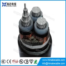 Chine Conducteur en aluminium de MT câble d’alimentation blindé ruban acier avec tension 3.6/6KV à 26/35KV fabricant