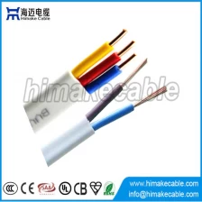 porcelana Aislamiento de PVC y forrado Cable de alambre eléctrico plano 300/500V 450/750V fabricante