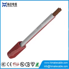 China SAA certificated red flat TPS cable for fire alarm 250/250V manufacturer